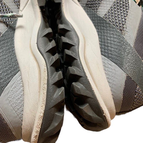 MERRELL Fiery Gore Tex Trail Running Shoes / Sneakers in Gray & Green 8 - Picture 9 of 13